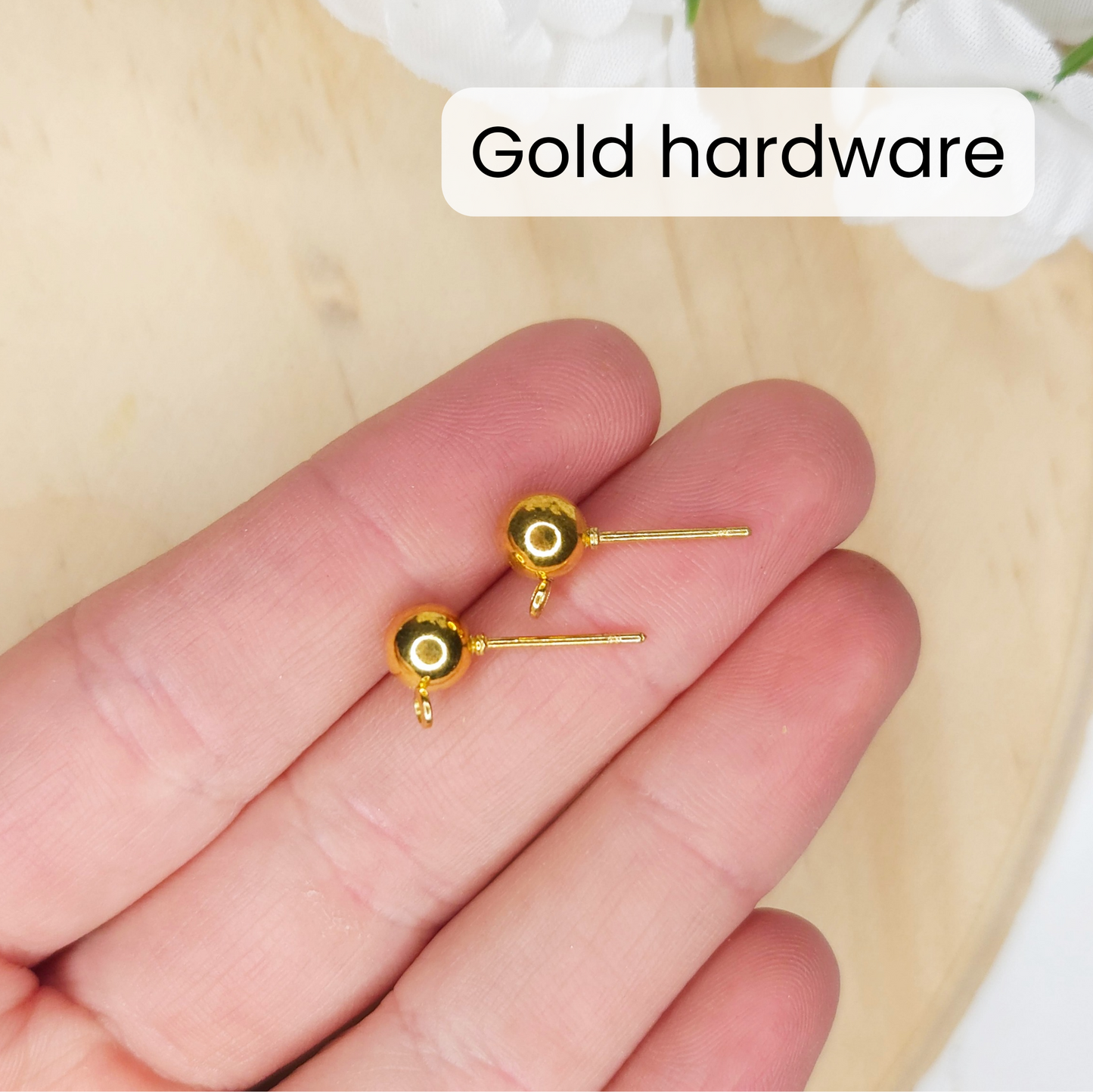 Handmade Pumpkin Spice Polymer Clay Earrings